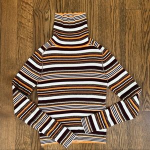 UO Striped Turtleneck